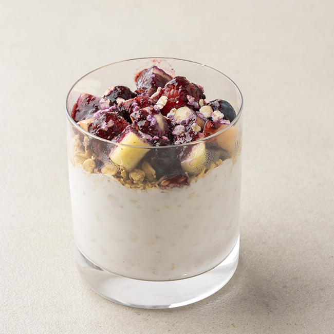Bircher Muesli With Berries & Apple